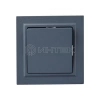 Выключатель 1-кл. СП BRITE ВСР10-1-0-БрМ 10А в сборе маренго IEK BR-V10-0-10-K35-F изображение, фото