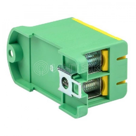 Клемма силовая вводная двойн. КСВ 16-95кв.мм желт./зел. EKF plc-kvs2-16-95-y-green изображение, фото