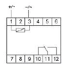 Реле промежуточное PK-1P/Un (монтаж на DIN-рейке 35мм 12В AC/DC 16А перекл.) F&F EA06.001.001 изображение, фото