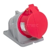 Розетка стационарная наружная 115 3Р+РЕ+N 16А 380В IP44 PROxima EKF ps-115-16-380-PRO изображение, фото