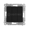 Выключатель 3-кл. СП Pixel 10А IP20 механизм карбон TOKOV ELECTRIC TKE-PX-V3-C14 изображение, фото