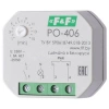 Реле времени PO-406 8А 230В 1НО IP20 задержка выключ./управ. контактом монтаж в коробку d-60мм F&F EA02.001.019 изображение, фото