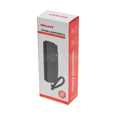 Трубка домофона с индикатором и регулировкой звука RX-320 черн. Rexant 45-0320 изображение, фото