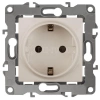 Розетка 1-м СП Эра12 12-2101-02 16А IP20 16AX 250В 2P+E Schuko механизм сл. кость Эра Б0014676 изображение, фото