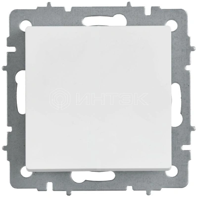 Выключатель 1-кл. СП BRITE ВС10-1-0-БрАБ 10А механизм арктич. бел. IEK BR-V10-0-10-K91 изображение, фото