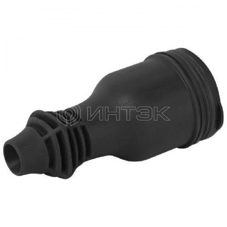 Розетка RX11-B-IP44 16А IP44 прямая с заземл. каучук черн. ЭРА Б0069325 изображение, фото
