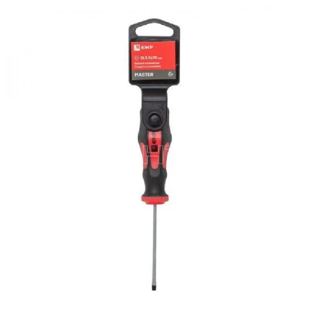 Отвертка SL3.5х75мм Master Basic EKF sl-3.5-75-mas изображение, фото