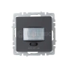 Датчик движения BRITE ДС10-1-БрГ механизм графит IEK BR-MS10-N-150-05-K53 изображение, фото