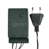 Гирлянда светодиодная "Твинкл Лайт" 4м 25LED мультиколор 4.8Вт 220-240В IP20 с контроллером 8 режимов провод ПВХ темн. зел. Neon-Night 303-019 изображение, фото