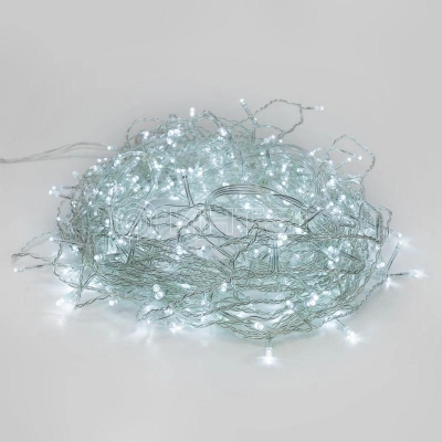 Гирлянда светодиодная "Твинкл Лайт" 20м 160LED бел. 10Вт провод ПВХ прозр. Neon-Night 303-305 изображение, фото
