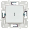 Выключатель проходной 1-кл. SKANDY 10А SK-V08W с индикацией арктич. бел. IEK SK-V12-1-10-K01 изображение, фото