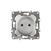 Розетка 1-м СП Эра12 12-2105-03 16А IP20 16AX 250В 2P механизм алюм. Эра Б0018256 изображение, фото