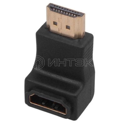 Переходник штекер HDMI - гнездо HDMI угловой Rexant 17-6805 изображение, фото
