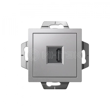 Розетка AtlasDesign HDMI механизм алюм. Systeme Electric ATN000380 изображение, фото
