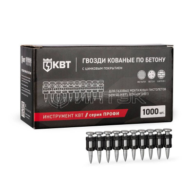 Гвоздь кованый по бетону GGN-3025MG ПРОФИ (уп.1000шт) КВТ 106199 изображение, фото