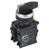 Переключатель 3 полож. 2НО длин. ручка черн. MASTER IEK MI-SW60-20XB3-4-25-3-K02 изображение, фото