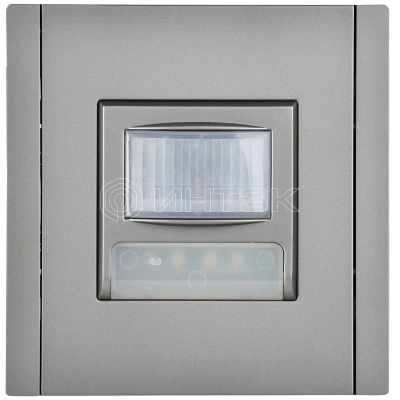 Датчик движения FORTE&PIANO FP556 с LED подсветкой сталь IEK FP-MS11-N-150-05-K46 изображение, фото