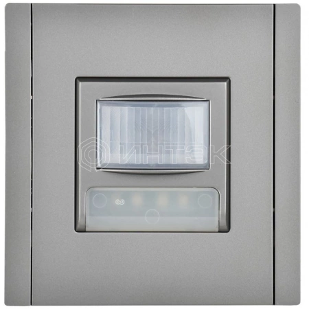 Датчик движения FORTE&PIANO FP556 с LED подсветкой сталь IEK FP-MS11-N-150-05-K46 изображение, фото