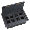 Люк MultiDesk MDK10 на 16мод. IP40 с монтажной коробкой для фальшпола Systeme Electric MDK10116 изображение, фото