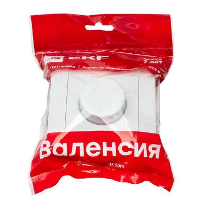 Светорегулятор Валенсия 600Вт 220В бел. PROxima EKF EWD06-101-10 изображение, фото