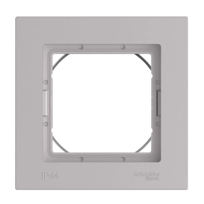 Рамка 1-м AtlasDesign Aqua IP44 алюм. Systeme Electric ATN440301 изображение, фото