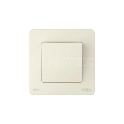 Переключатель 1-кл. СП Blanca 10А IP44 (сх.6) 250В молочн. Systeme Electric BLNVS410602 изображение, фото
