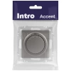 Светорегулятор поворотный СП Accent 6-401-09 600Вт 230В IP20 титан Intro Б0063685 изображение, фото
