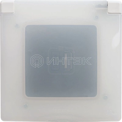 Рамка 1-м Etika IP44 с защ. крышкой бел. IEK 672550 изображение, фото