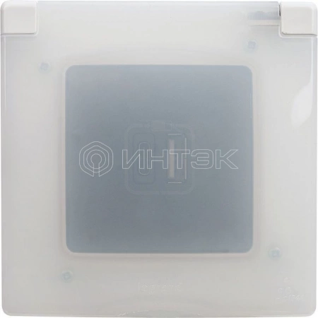 Рамка 1-м Etika IP44 с защ. крышкой бел. IEK 672550 изображение, фото