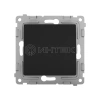 Выключатель 1-кл. СП Pixel 10А IP20 механизм карбон TOKOV ELECTRIC TKE-PX-V1-C14 изображение, фото