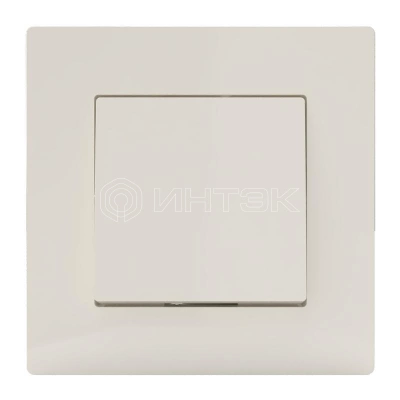 Выключатель 1-кл. СП Pixel 10А IP20 в сборе беж. TOKOV ELECTRIC TKE-PX-V1F-C02 изображение, фото