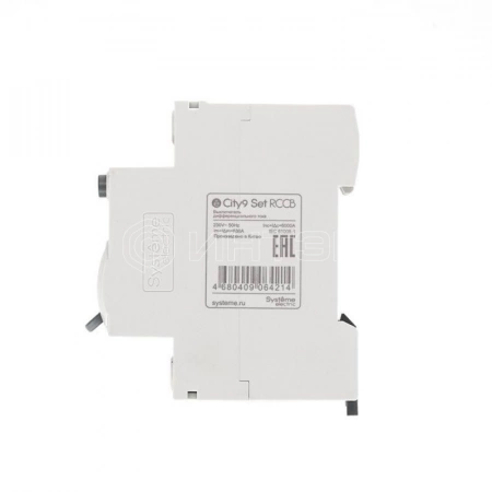 Выключатель дифференциального тока City9 Set 2п 63А 300мА A-S 230В Systeme Electric C9R87263 изображение, фото
