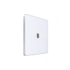 Розетка телевизионная оконечная TV/FM 1вых. СП Systeme Infinity 5-1000МГц арктич. лед Systeme Electric FSE000191 изображение, фото