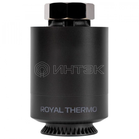 Термостат радиаторный электронный  Royal Thermo Smart Heat, черный изображение, фото