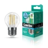 Лампа светодиодная филаментная LED7-G45-FL/845/E27 7Вт шар прозрачная 4500К бел. E27 220В Camelion 13459 изображение, фото