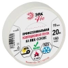 Изолента ПВХ 19ммх20м PRO150WHITE ПВХ 150мкм проф. бел. Эра Б0057288 изображение, фото