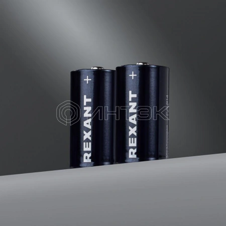 Элемент питания алкалиновый С/LR14 1.5В (блист.2шт) Rexant 39-1014 изображение, фото