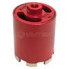 Коронка алмазная (верхнее пылеудаление) DCH-82/120MHS (120мм) Micro Hit Laser M16 Professional EKF dch-82-120-mhs-m16 изображение, фото