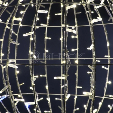 Фигура светодиодная "Шар" d80см 300LED тепл. бел. эффект мерцания 230В Neon-Night 501-616 изображение, фото