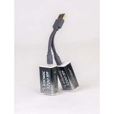 Аккумулятор крона Li-ion 9В 1200мВт.ч (блист.1шт) КОСМОС KOCLi9V1200mAh1BL изображение, фото