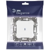 Выключатель 1-кл. СП Elegance 14-1102-01 10А IP20 250В 10AX с подсветкой механизм бел. Эра Б0034215 изображение, фото