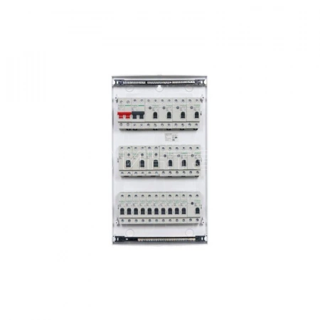 Бокс навесной ОП City9 Box 3 ряда 36мод IP40 IK07 80А 2 клеммы с бел. дверцей Systeme Electric EZ9E312P2SRU изображение, фото