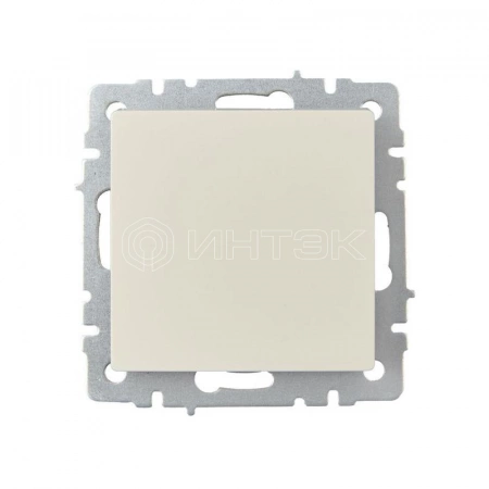 Выключатель 1-кл. СП BRITE ВС10-1-0-БрКр 10А механизм беж. IEK BR-V10-0-10-K10 изображение, фото