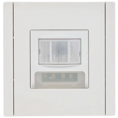 Датчик движения FORTE&PIANO FP256 с LED подсветкой бел. IEK FP-MS11-N-150-05-K01 изображение, фото
