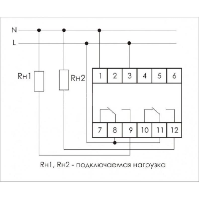 Реле времени PCR-515 2х8А 230В 2перекл. IP20 задержка включ. монтаж на DIN-рейке F&F EA02.001.006 изображение, фото