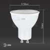 Лампа светодиодная LED MR16-8W-840-GU10 8Вт MR16 софит 4000К нейтр. бел. GU10 Эра Б0036729 изображение, фото
