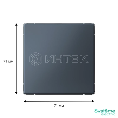 Переключатель перекрестный ArtGallery (сх. 7) 10AX грифель Systeme Electric GAL000771 изображение, фото