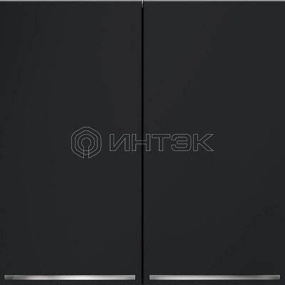 Переключатель проходной 2-кл. СП S70 10А с подсветкой механизм графит Voltum VLS020407 изображение, фото