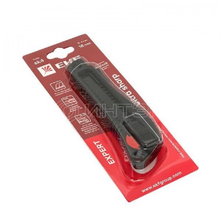 Нож строительно-монтажный 18мм НСМ-50 (18мм)(SK4) Heavy Duty (до 25кг) Expert EKF ncm-50-exp изображение, фото