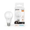 Лампа светодиодная Elementary 7Вт A60 грушевидная 3000К тепл. бел. E27 520лм GAUSS 23217A изображение, фото